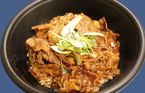 網焼き牛カルビ丼写真